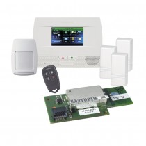 Honeywell Kit de Alarma L5210-PK-K1, Inalámbrico, 63 Zonas, - incluye Panel Touch L5210/Modulo Wi-Fi/Contactos Magnéticos