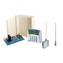 PIMA Kit Sistema de AlarmaHibrido de 8 a 16 Zonas H8-RXN400-TRUH, Inalámbrico, incluye Panel, Teclado y Gabinete