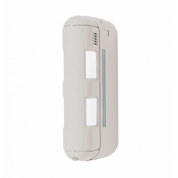 Optex Sensor de Movimiento PIR de Montaje en Pared BX-80NR, Inalámbrico, 24 Metros, Blanco