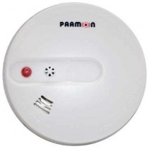 Paamon Detector de Humo y Temperatura PM-SMKW100, Inalámbrico, hasta 12 Metros, 433MHz