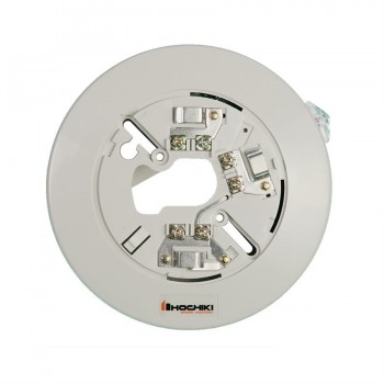 Hochiki Base de 6'' para Sensores Análogos, Blanco