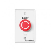 AccessPRO Botón de Salida de Emergencia APBSEM, Alámbrico, Aluminio