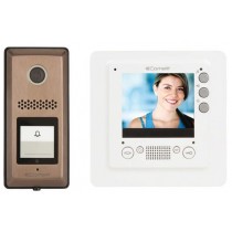 Comelit Kit de Videoportero Unifamiliar HFX-720MS, Pantalla LCD 3.5'', Altavoz