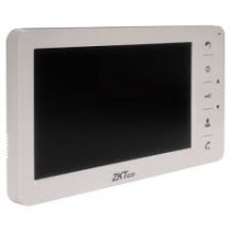 ZKTeco Videoportero VDPI-B2, Monitor 7", Altavoz, Alámbrico, Blanco