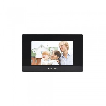 Kocom Videoportero KCV544SDMMB con Monitor LCD 7'', Negro