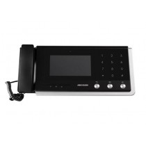 Hikvision Sistema de Intercomunicación DS-KM8301, Monitor 7'', Altavoz, Alámbrico, Negro/Blanco