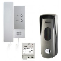 Elikon Kit Audioportero EVD2-10KIT incluye Frente, Teléfono y Fuente de Poder