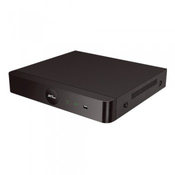 ZKTeco NVR de 4 Canales Z8504NER-4P para 1 Disco Duro, máx. 8TB, 2x USB 2.0, 1x RJ-45