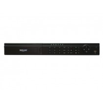 Meriva Security NVR de 16 Canales MNVR-3816 para 2 Discos Duros, max. 4TB, 8x PoE, 2x USB 2.0, 1x RS-485