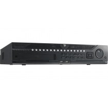 Hikvision NVR de 64 Canales DS-9664NI-I8 para 8 Disco Duros max. 48TB, Negro, 2x USB 2.0, 2x RJ-45