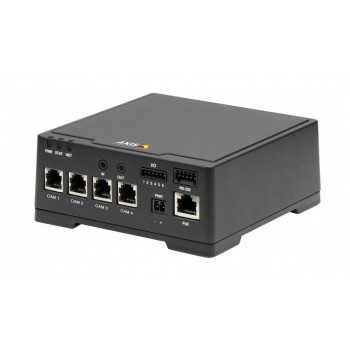 Axis NVR de 4 Canales F44, SD, 4x RJ-45, 1x RS-232
