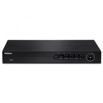 Trendnet NVR PoE de 8 Canales TV-NVR208 HD PoE+ para 2 Disco Duros, max. 8TB, 1x USB 2.0, 1x RJ-45