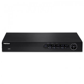 Trendnet NVR PoE de 8 Canales TV-NVR208 HD PoE+ para 2 Disco Duros, max. 8TB, 1x USB 2.0, 1x RJ-45