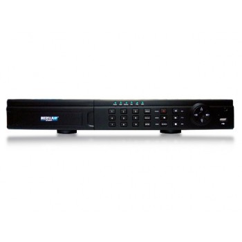 Meriva Security NVR de 8 Canales MNVR-308 para 2 Discos Duros, max. 8TB, 8x PoE, 2x USB 2.0, 1x RS-485