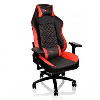 Tt eSPORTS Silla Gamer GT Comfort, hasta 150Kg, Negro/Rojo - Envío Gratis