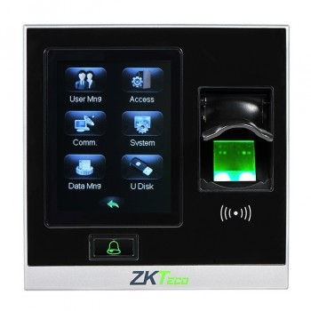 ZKTeco Control de Acceso y Asistencia Biométrico SF400, 1500 Usuarios, USB