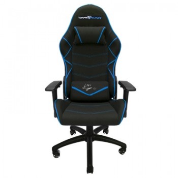 Game Factor Silla Gamer CGC600, Negro/Azul - Envío Gratis