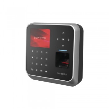 Suprema Control de Acceso y Asistencia Biométrico BioStation 2, USB/RS-485, Negro/Gris