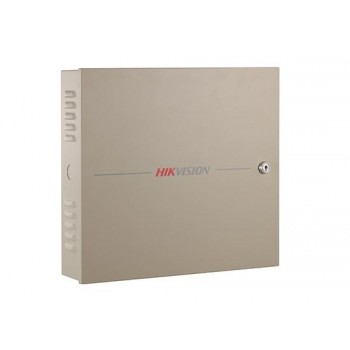 Hikvision Panel Controlador de Acceso para 4 Puertas DS-K2604, 100.000 Tarjetas, 300.000 Eventos, Gris