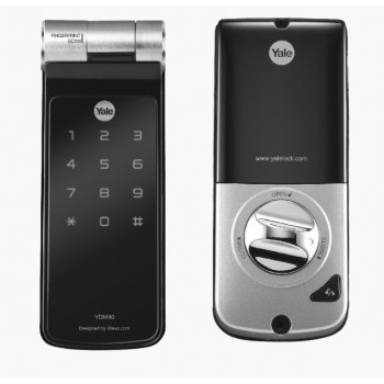 Assa Abloy Cerradura Inteligente con Teclado Touch YDF40, 30 Usuarios, Bluetooth