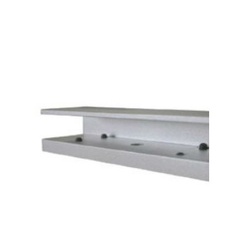 Axceze Chapa Magnética Tipo U AL-180PU para Brackets, 140 x 30 x 40mm