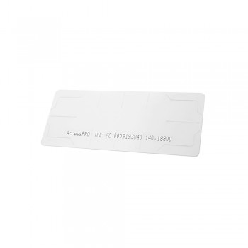 AccessPRO Tag Adherible RFID ACCESS-TAG, 11 x 4.5cm, Blanco