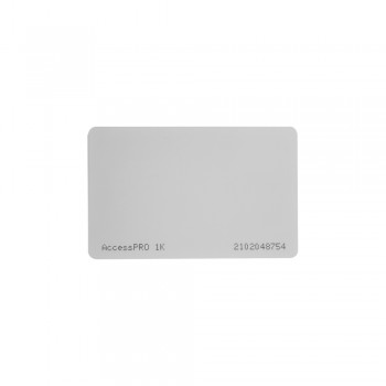 AccessPRO Tarjeta MIFARE Clasic 1K, 5.4 x 8.5cm, Blanco