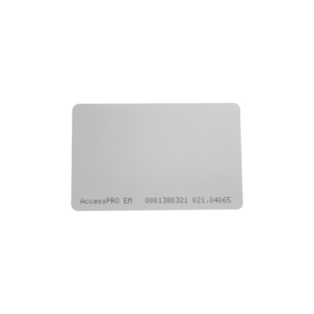 AccessPRO Tarjeta de Proximidad, 8.56 x 5.4cm, Blanco