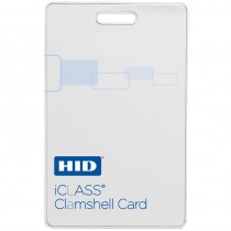 HID Tarjeta iClass Clamshell, 5.4 x 8.5cm, Blanco