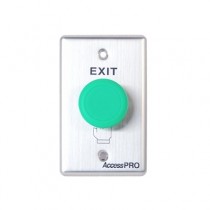 AccessPRO Botón de Salida APBHV, Alámbrico, Aluminio Verde