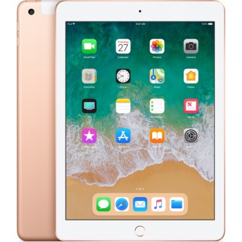 Apple iPad Retina 9.7", 128GB, 2048 x 1536 Pixeles, iOS 11, Wi-Fi + Cellular, Bluetooth 4.2, Oro (Mayo 2018)