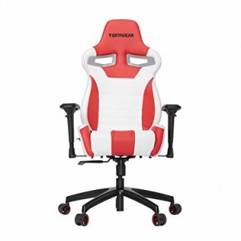 Vertagear Silla Gamer SL4000, hasta 150Kg, Blanco/Rojo - Envío Gratis