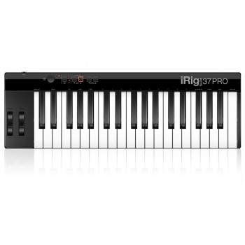 IK Multimedia iRig Keys 37 PRO Teclado MIDI, 37 Teclas, Negro/Blanco