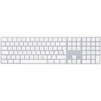 Apple Teclado Magic MQ052E/A, Bluetooth, Blanco (Español)