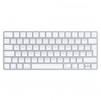 Apple Magic Keyboard, Bluetooth, Inalámbrico, Plata/Blanco (Español)