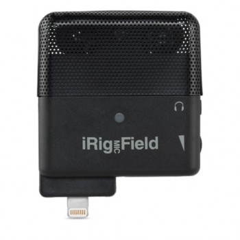 IK Multimedia Micrófono iRig Mic Field, Alámbrico, Lightning, para iPhone/iPad/iPod