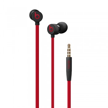 Beats by Dr. Dre Audífonos urBeats3, Alámbrico, 3.5mm, Negro/Rojo