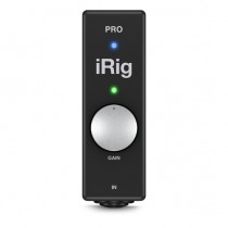 IK Multimedia Interfaz de Audio y MIDI iRig PRO, Alámbrico, Lightning, Negro