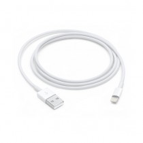 Apple Cable USB-A Macho - Lightning Macho, 1 Metro, Blanco