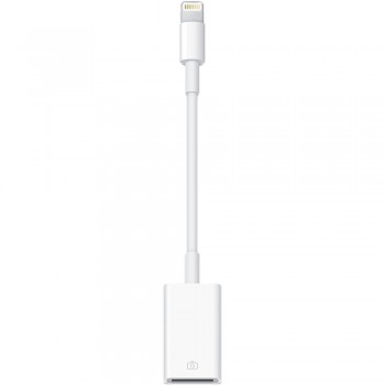 Apple Adaptador Lightning Macho - USB 2.0 Hembra, Blanco