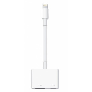 Apple Adaptador Lightning - Digital AV, Blanco