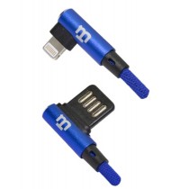 Blackpcs Cable CABLPL-2 Lightning Macho - USB-A Macho, 1 Metro, Azul