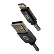 Blackpcs Cable CABLLPR-1 Lightning Macho - USB-A Macho, 1 Metro, Negro
