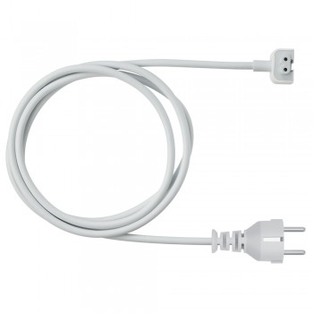 Apple Cable de Poder NEMA 5-15P Macho - Angular Macho, Blanco