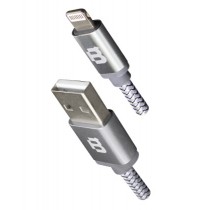 Blackpcs Cable CAGYLT3M-3 USB A Macho - Lightning Macho, 3 Metros, Plata