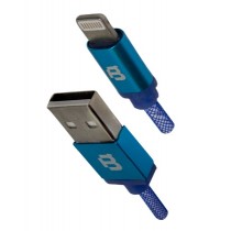 Blackpcs Cable CABLPR-1 Lightning Macho - USB Macho, 1 Metro, Azul