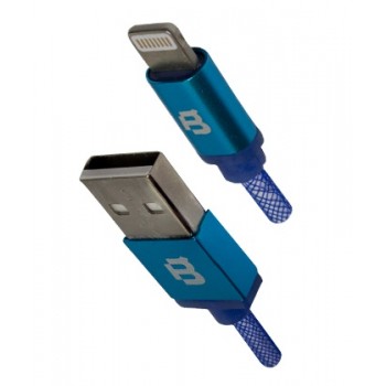 Blackpcs Cable CABLPR-1 Lightning Macho - USB Macho, 1 Metro, Azul