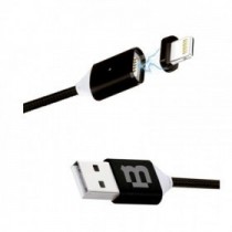 Blackpcs Cable CABLLTM-3 Lightning Macho Magnetico - USB A Macho, 1 Metro, Negro