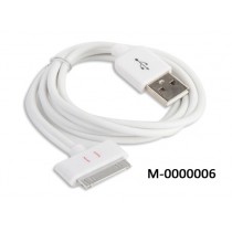 Meebox Cable USB C Macho - Dock 30-pin Macho, Blanco