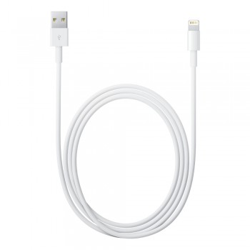 Apple Cable Lightning - USB, 2 Metros, Blanco